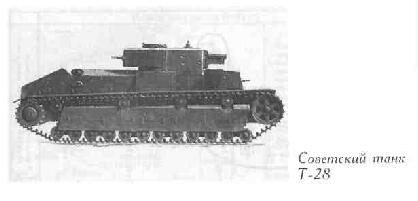 Советский танк Т-28